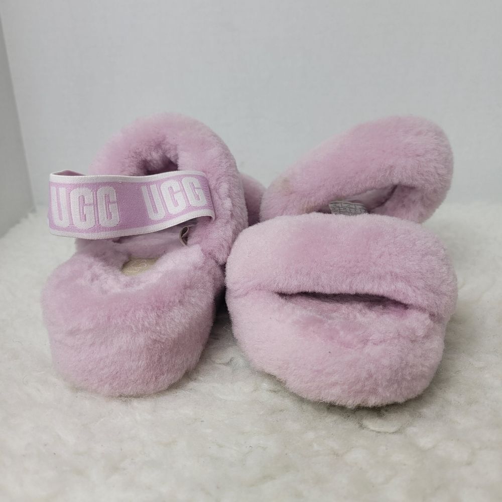 UGG Women's Oh Yeah Womens Sandals Size 7 Purple Slide Slipper 1107953 - Picture 7 of 9